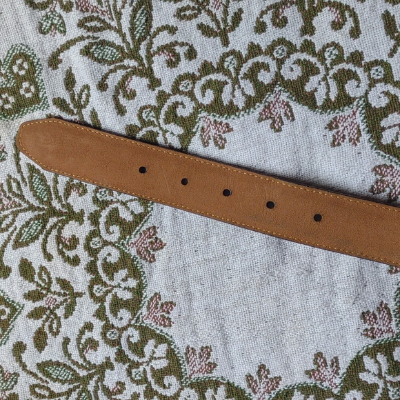 Brighton Leather Brown Belt Size 32 - Picture 4 of 11